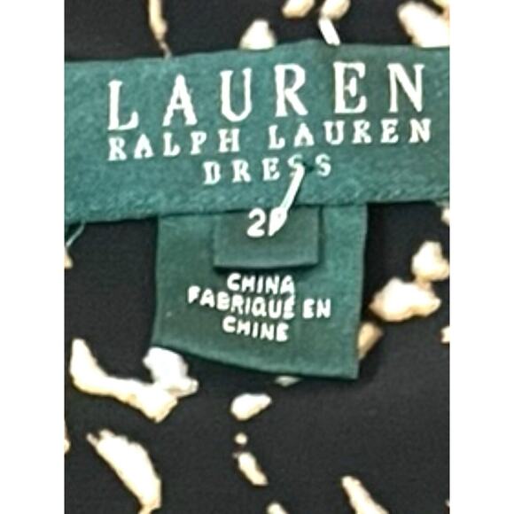 Lauren Ralph Lauren Crossover V-Neck Half Sleeve Dress Women Size 2 Petite - Picture 6 of 13